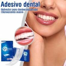 9D Teeth Whitening Strips, Non-Sensitive Teeth Whitening Strips, 7/14/28 Pairs Of White Strips To Remove Yellowed Teeth And Stains Over Stubborn Coffee And Tea Stains, Effective At-Home Teeth Whitening Kit, Teeth Whitener With Enhanced Brightness. - 牙貼 - 查看 1