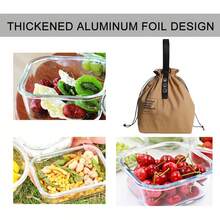 TendenciaLonchera Bolsa Almuerzo Térmic/aislamiento Frio Y CalorCalidad premium - Negro - Ver 7