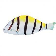 Étui à crayons de poisson réaliste et créatif, boîte à crayons personnalisée unique pour étudiants, sac de rangement pour articles de papeterie unisexe, accessoire de voyage essentiel - Multicolore - Voir 10