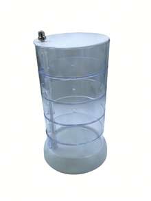 1 件儿童多层旋转发饰收纳盒，透明抗氧化女童发带和发夹收纳盒 - 彩色 - 查看 8