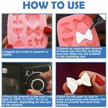 130毫升/60毫升液体粘土，适用于聚合物粘土，白色液体聚合物粘土，质地细腻，柔韧坚固，适用于DIY装饰品、珠宝、家居用品，非常适合初学者和艺术家。 - 白色 - 查看 6