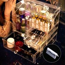 TEHAUX 10 bisagras, bisagras de acrlico transparentes para armarios y cajas de joyera (4535 mm) - como se muestra en la figura - Ver 6