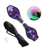 Patineta Ripstik patineta de 2 ruedas con llantas de hidrogel con luz led - D - Ver 6