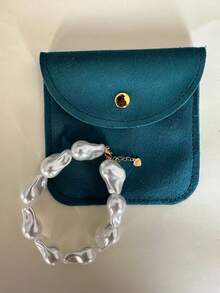 925 Sterling Silver Gold-Plated Baroque Pearl Earrings