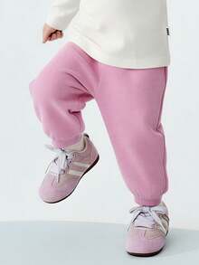 mini bala Unisex Baby Pants Soft Cozy Comfortable Gentle Waist Spring 2026 - Brick Red - View 2