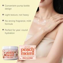 紧致身体乳，保湿紧致，提拉紧致，蜜桃护理霜，滋养身体乳，每日补水柔滑，令肌肤柔软光滑，质地清爽，保湿身体乳，适用于：颈部、臀部、胸部、大腿、手臂 - 粉色 - 查看 5