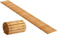 12FT Straight Wooden Garden Pathway Walkway Outdoor Roll Out Decorative Garden Non-Slip Patio Path Decorative Boardwalk Outdoor Road Floor For Backyard Beach Wedding Party - Màu A - Xem 8