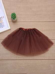 1pc Women's Adult Tulle 3-Layer Skirt, Retro 80s Christmas Running Party Ballet Costume, Girls Spring Summer Autumn Winter Tutu Skirt, Carnival - 40cm Skirt Length - View 13