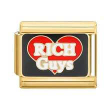 1 件装模块化卡扣手链，包含经典动物、爱心、花朵、字母、眼睛、星星元素，都市休闲风格，万圣节和圣诞节必备单品，秋季色调，本土风情，实用时尚，充满圣诞氛围，设计迷人，不锈钢材质，圣诞装饰，秋季办公室穿搭，派对穿搭指南，圣诞礼物，圣诞家居装饰 - M291342 - 查看 12