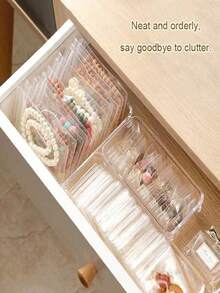 1 Piece Heavy Duty PVC Jewelry Storage Bag Reusable Zipper Pouch Transparent Design Necklace Bracelet Earring Organization Secure Travel Case Anti Tarnish Anti Dust Protection Water Resistant Material Durable Easy To Clean Perfect For Home Use Office Desk Travel Vacation Daily Commute Gym Bag Makeup Cosmetic Small Items Organizer Tech Accessories Cable Storage Craft Supplies Ideal Gift For Women Men All Ages Students Travelers Professionals Organizers Fashion Enthusiasts - Clear - View 3