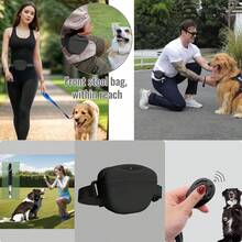 1套硅胶狗狗训练腰包，户外小型犬遛狗零食袋 - 彩色 - 查看 4