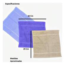 TendenciaToallas Faciales Pack 3 Pz 29x30 Cuidado Personal Secado Multicolor Toalla FacialCalidad premium - 1 - Ver 4