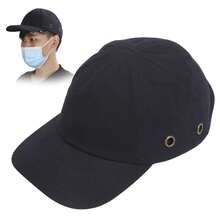 Baseball Bump Cap Anti Collision Shock Absorption Breathable Hard Hat Head Protection for Welders Industrial