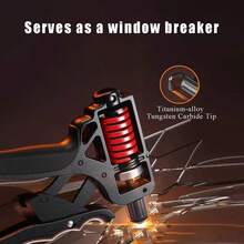 Adjustable(11–400 Lb)Counting Hand Grip Strengthener – Alloy Frame,Titanium-Plated Steel,TPR Non-Slip Handles,Back To School Season,Finger Strength Training,Hammerhead Design Doubles As A Safety Hammer,Valentine's Day,Gym,Exercise - Đỏ - Xem 5