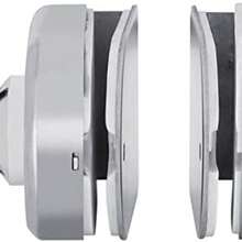 Cerradura De Puerta De Vidrio De Acero Inoxidable, 10~12mm Pomo Giratorio Abrir/Cerrar Cerradura De  De La Puerta De Cristal De Vidrio Para Bao Inodoro Tienda Puertas De Cristal - como se muestra en la figura - Ver 9