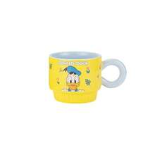 Disney Authentic Mickey Mouse Ceramic Cute Coffee Mug, High-Quality Milk/Water Cup, Creative Household Gift