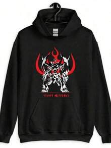 Men Outdoor Hoodies & Sweatshirts - Black - View 7