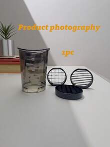 1pc/2pcs Stainless Steel 3-In-1 Manual Vegetable Chopper, Slicer And Dicer - Suitable For Camping, Holidays, Parties, Ramadan Gatherings, Slicing, Dicing And Measuring Onions, Mushrooms, Strawberries And Other Fruits & Vegetables