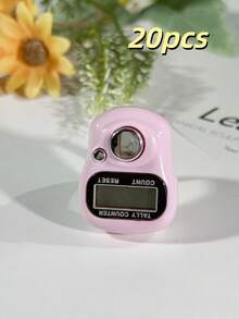 عبوة مصغرة أنيقة متعددة الألوان لعداد الخواتم، عداد صغير محمول بسيط لتسبيح الصلاة 0-99999، عداد صلاة عربي شرقي، عداد للناس، عداد متعدد الأغراض - متعدد الألوان - مشاهدة 29