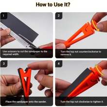 Surface Grinding Tool Model - Handheld Multi-Functional Curved Grinding Tool - Multicolor - View 7