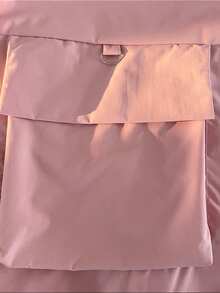 Women's Outdoor Vest, Summer Sleeveless Multi-Pocket Cargo Jacket, Breathable Vest - Pink - View 6