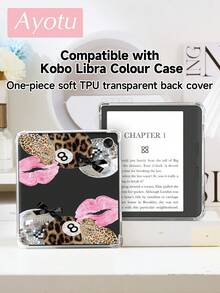 Ayotu 1 Ốp lưng in họa tiết da báo, quả cầu disco và quả anh đào, tương thích với Kindle/KOBO, Kindle Paperwhite thế hệ thứ 12 năm 2024 / Kindle (thế hệ thứ 11 - ra mắt năm 2024) / Kindle Colorsoft Signature Edition / Kobo Libra Colour, chống rơi, ốp trong suốt bảo vệ toàn diện, vỏ silicon mềm. - Nhiều màu - Xem 44