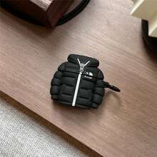 Wireless Bluetooth Earphone Case, Silicone Material Compatible With Apple Earphone 1 2 3 4 Pro Pro2 Pro3, Interesting Down Jacket Design, Apple Earphone Charging Case Anti-Drop Cover - Multicolor - View 30