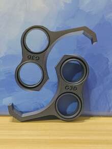 1pc/2pcs 3D-Printed Phone Grip With Rotating Gyro Ring, Ergonomic Design To Relieve Finger Fatigue , Anti-Slip & Comfort Hold For Office, Gaming, And Streaming ,Fun Fidget Toy & Practical Gift Idea. - Multicolor - View 11