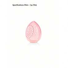 Durable Makeup Sponge Holders,Cosmetic Egg Storage Box Beauty Sponge Stand Storage Case Makeup Blender Puff Holder Empty Cosmetic Transparent Puffs Box - Transparent, Moisture-Proof Storage Case With Multi-Hole Design - Breathable And Portable For Travel, Ideal Beauty Organizer For Cosmetics, - 彩色 - 查看 3