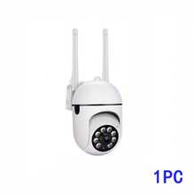 Home Wireless Network Camera, Indoor and Outdoor Monitoring, Full Color Night Vision, Humanoid Mobile Detection and Early Warning, 24H Full Time Monitoring, Connection Anytime and Anywhere Security Protection, Good Housekeeping Assistant - Blanco - Ver 7