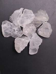 1PC Random Size(Maxlength Approx 2.5-5cm) Natural Crystal Raw Stone Rose Quartz Amethyst Fluorite Smoky Quartz Random Shape Irregular Ore Crystal Diffuse Fragrant Stone Reiki Healing Rock Mineral Specime Specimen Home Decor No Fire Aromatherapy - Raw Crystal - View 1