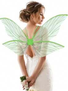 成人仙女翅膀，女仙女服装，女孩，儿童，蝴蝶仙女翅膀，嘉年华角色扮演服装配饰 - A - 查看 11