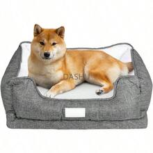 Sofá para Mascotas, Cama para Perro Grande, 78 * 63 * 28 cm, Cara Extraíble y Lavable con Base Antideslizante para Perros Grandes - Grande - Ver 1