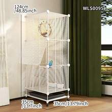 Large Size Easy Install Bird Cage, Parrot Cage For Cockatiel, Macaw, Parakeet, Luxury Villa With Tray For Indoor Home Use - Assembled Version - View 3