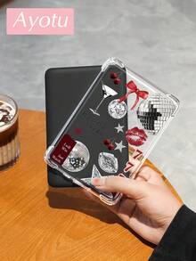 Ayotu 1 Ốp lưng in họa tiết da báo, quả cầu disco và quả anh đào, tương thích với Kindle/KOBO, Kindle Paperwhite thế hệ thứ 12 năm 2024 / Kindle (thế hệ thứ 11 - ra mắt năm 2024) / Kindle Colorsoft Signature Edition / Kobo Libra Colour, chống rơi, ốp trong suốt bảo vệ toàn diện, vỏ silicon mềm. - Nhiều màu - Xem 48