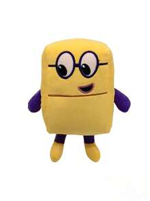 Numberblocks Plush Dolls, Plush Toys, Baby Numbers, Preschool Math Learning Toys, Soft Toys, Number Blocks, Soft Velvet Toys, Children's Birthday Gifts, Perfect Choice - Multicolor - View 5