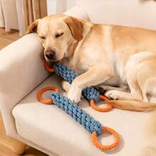 3件套打结玩具，洁牙磨牙玩具，适合狗狗室内外玩耍，可增进宠物间的感情，也是送给宠物的好礼物。 - 彩色 - 查看 3