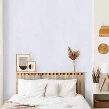 Matte White PVC Peel And Stick Wallpaper, Removable Self-Adhesive Wallpaper, Suitable For Bathroom, Waterproof PVC - White - View 2