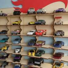 Display Stand For 108 1/64 Scale MDF Carts - 薑色 - 查看 3