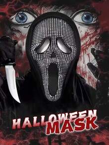 Party Costumes Imitating Diamond Masks And Costume Ball Performances Are Very Suitable For Halloween, Ghost Nights, And Other Large-Scale Dance And Carnival Stage Performance Props. Role Playing And Themed Party Activities Are Unique And Suitable For Both Men And Women - Multicolor - View 2