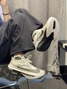 Nike 耐克男士 Zoom Fly 6 公路跑鞋 - 白灰黑 - 查看 7