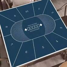 Texas Poker Mat, Poker Carpet, Premium Luxury Portable Poker Table Cover, Waterproof Poker Cloth - High-Temperature Heat Printing Poker Carpet, Noise Reduction, Anti-Slip, Anti-Fouling, Christmas Gift, Can Also Be Used As A Unique Mouse Pad - Multicolor - View 24