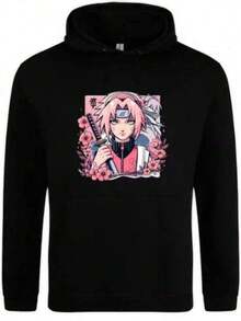 Men Outdoor Hoodies & Sweatshirts - Black - View 1