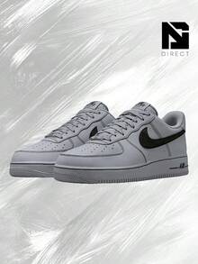 Nike Air Force 1 Low '07 LV8 Wolf Grey Black – Shoes For Man-Vintage-Spring & Summer-Inspired Running Shoes, Shock-Absorbing Comfort, Gym To Streetwear Casual Wear-Mother's Day Gifts-Father's Day Gift–HQ2037 004 - Wolf Grey/Black - 查看 3