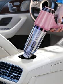 Car Vacuum Portable Cordless, 2 In 1 Vacuum Cleaner&Air Duster, Handheld Vacuum Cordless With 2400mAh Battery, Deep Detailing Cleaning Kit Of Car Interior, With Multi-Nozzles For Car, Home, Office, Pet, Desk, Keyboards, Car Accessories - Wireless - View 7