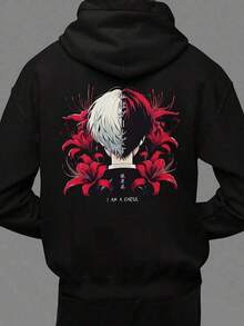 Men Outdoor Hoodies & Sweatshirts - Black - View 7