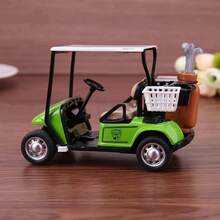 1pc Cute Golf Cart Model, Mini Creative Toy Model, Pull Back Operation, Golf Accessory, Golf Gift, 1:36 Scale Toy, Alloy, Suitable For Golf Training, Desktop Decor, Youth Toy, Party Game, Gift, Multiperson Interaction, Indoor/Outdoor Game, Lawn Entertainment, Gift For Men/Women, Sports Gift - Multicolor - View 8