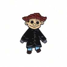 6pcs/Set Kawaii Cartoon Character Family Metal Badge Brooch Decor Dress Accessories Pin For Clothes Bag Charm School Office Accessories Shirts Jacket Jewelry Christmas Halloween Clothes Pin Funny Cute Teacher Gifts - 彩色 - 查看 14