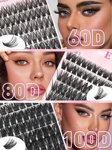 600Pcs Lash Extension Kit, Individual Lashes Clusters Kit D Curl Eyelash Extension Kit, 9-16mm Mixed Length Lashes, High-Quality Cluster Lashes With Bond And Seal, Tweezer & Brush, Lightweight, Waterproof, Beginner-Friendly, Ideal For Salon Use, Daily Wear, Glam & Travel Looks - Multicolor - View 7