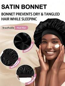 5pcs No-Heat Curling Iron Set, Includes: No-Heat Curling Wand, Satin Sleep Cap, No-Heat Hair Band, Hair Scrunchies, Soft Sleep Cap, Flexible Styling Tool, Suitable For Women With Long Hair To Create Wavy Hairstyles - Multicolor - View 5